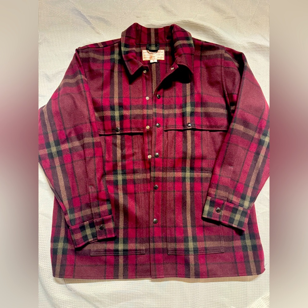 Men’s Filson Mackinaw Wool Jacket size XL